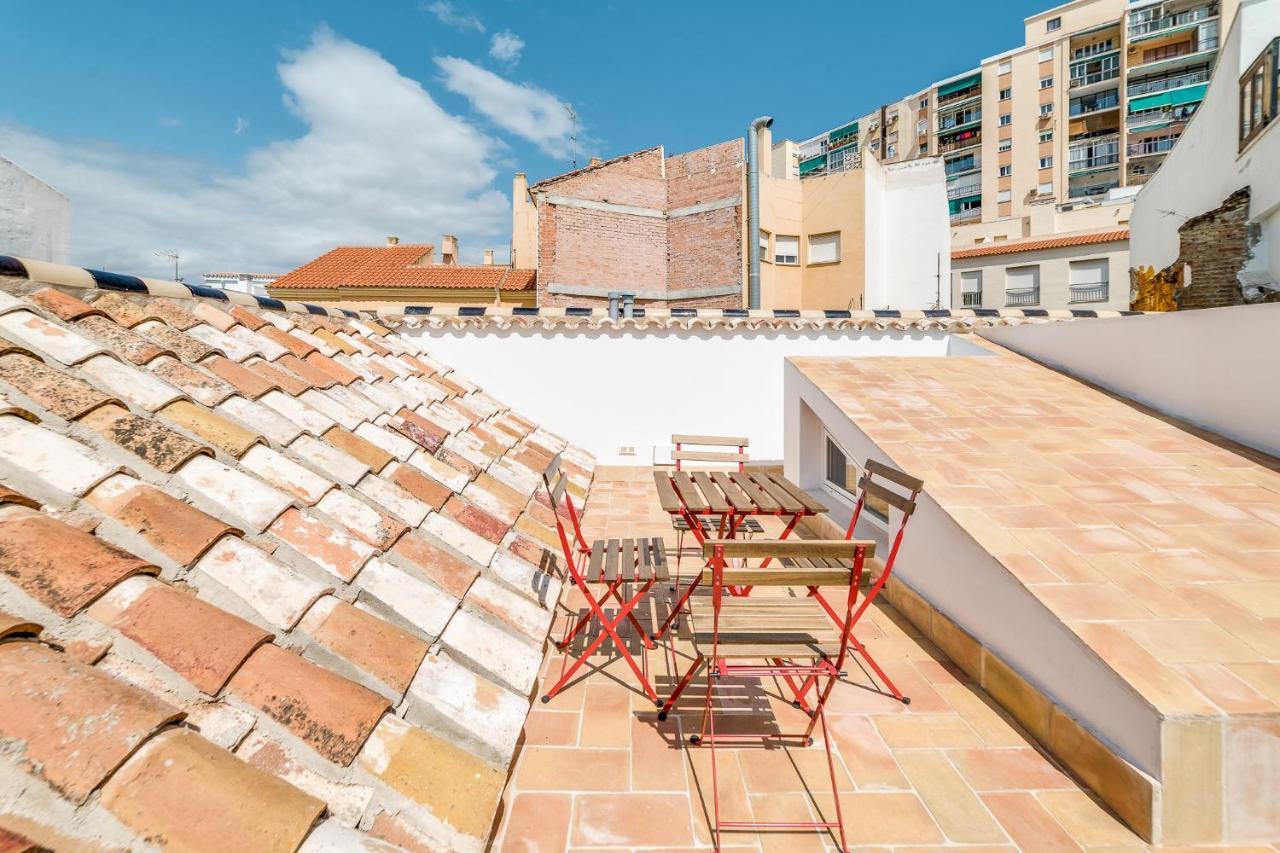 Suite Homes Sweet Postigos Terrace مالقة المظهر الخارجي الصورة